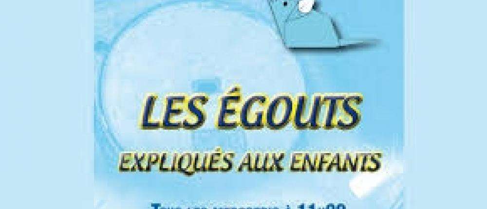 la Visite publique des égouts de Paris